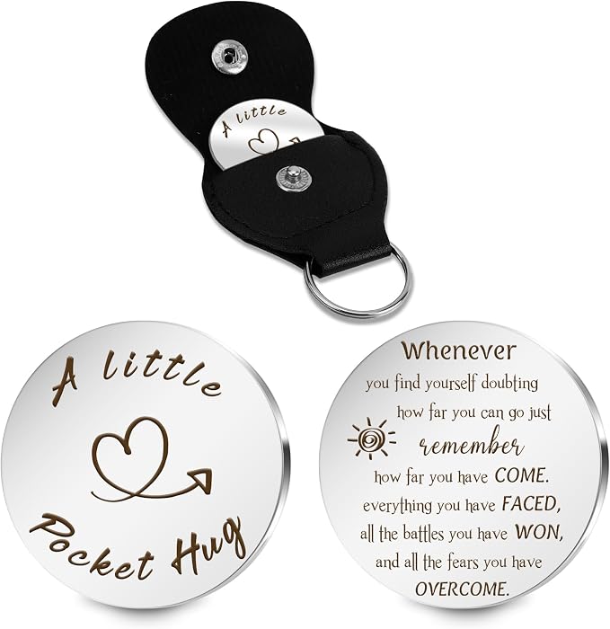 Pocket Hug Token Valentines Day Gifts For Him Graduation Gifts Back To School Gifts 2026 Eatser Basket Stuffer Keepsake