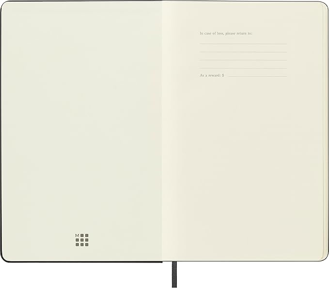 Moleskine Art Plus Sketchbook, Large, Plain, Black, Hard Cover (5 x 8.25)