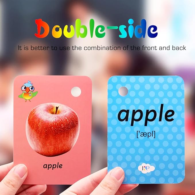 262 Pcs Preschool Toddler Flash Cards Set,Kids Flash Cards,Sight Words Cards Gifts for Kids Numbers,Land Animals,Ocean Animals,Fruit,ABC 6 in 1 Set