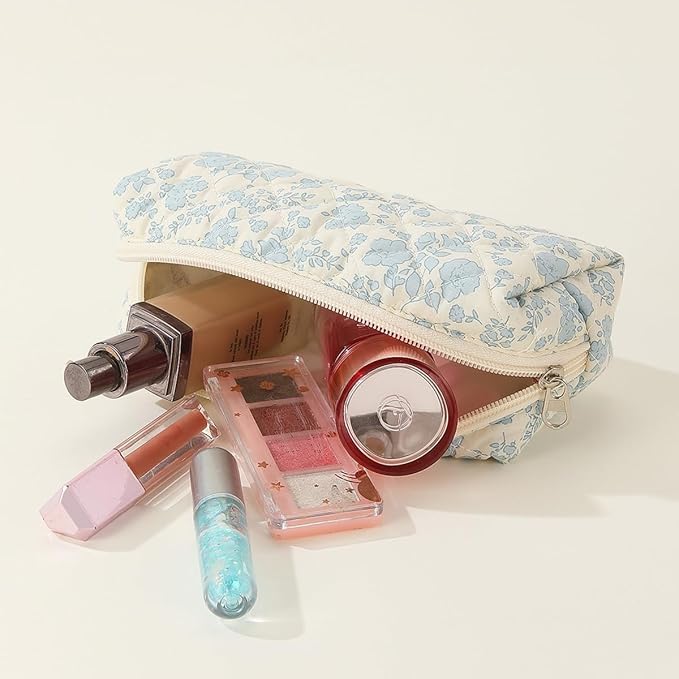 Pencil Case Office College School Storage Bag Pouch Holder Box Organizer Makeup Pouch Cosmetic Bag Aesthetic Cute Pen Case for Girls Boys Kids (Orchid)