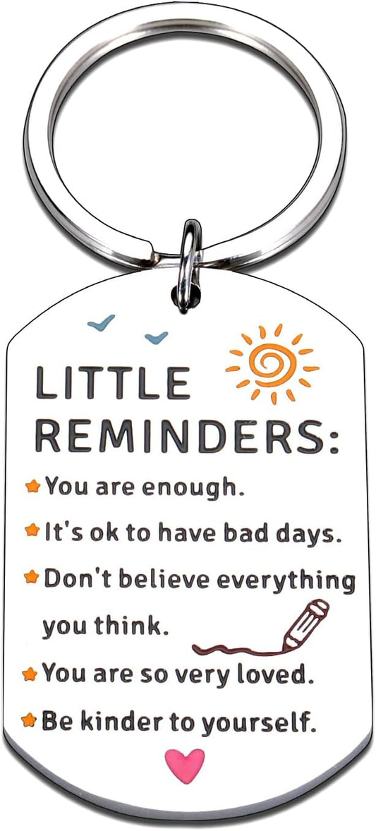Back to Shcool Supplies for Teen Girls, School Supplies for High SCHOOL Student First Day of SCHOOL, College Dorm Room Essentials for Girls Proud of You Gift for Daughter Son Little Reminders Keychain