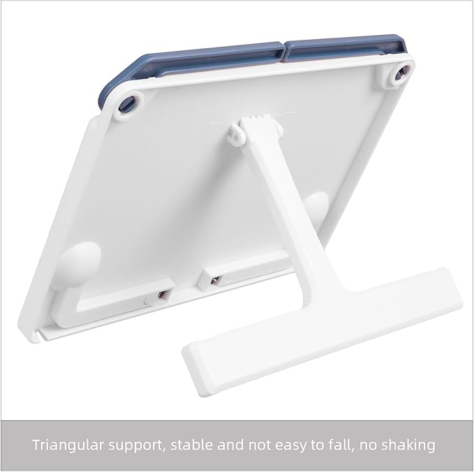 Mr.Power Folding Tabletop Sheet Music Stand, Adjustable Reading Bookrest Holder for Desktop, Laptops, Music Book, Cookbook, Textbook, Document