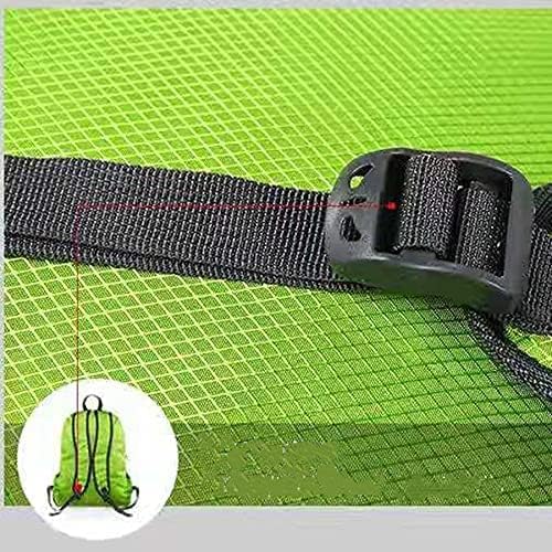 Lightweight foldable backpack outdoor mountaineering bag travel backpack bag Green