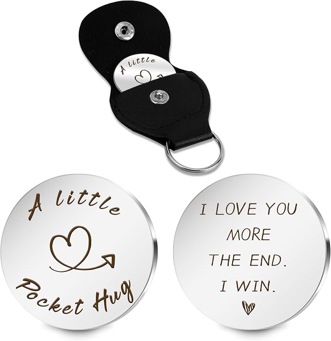 Pocket Hug Token Valentines Day Gifts For Him Graduation Gifts Back To School Gifts 2026 Eatser Basket Stuffer Keepsake