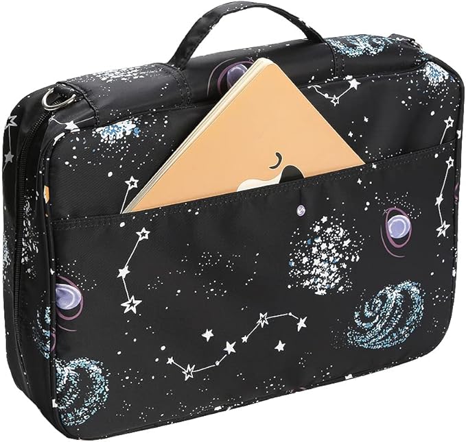 Lbxgap Portable Colored Pencil Case 480 Slots Pencil Case or 320 Gel Pen Case Large Capacity Pencil Organizer with Handle Strap Handy Colored Pencil Box for Artist