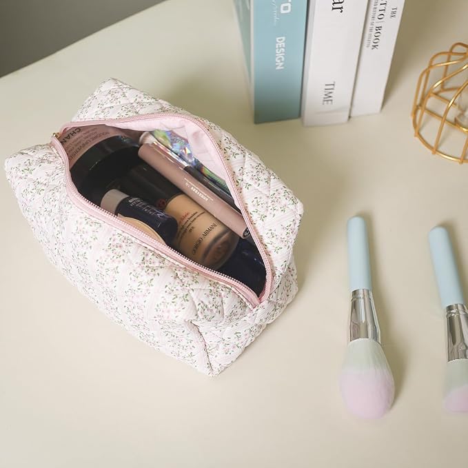 Pencil Case Office College School Storage Bag Pouch Holder Box Organizer Makeup Pouch Cosmetic Bag Aesthetic Cute Pen Case for Girls Boys Kids (Z-Large-A)