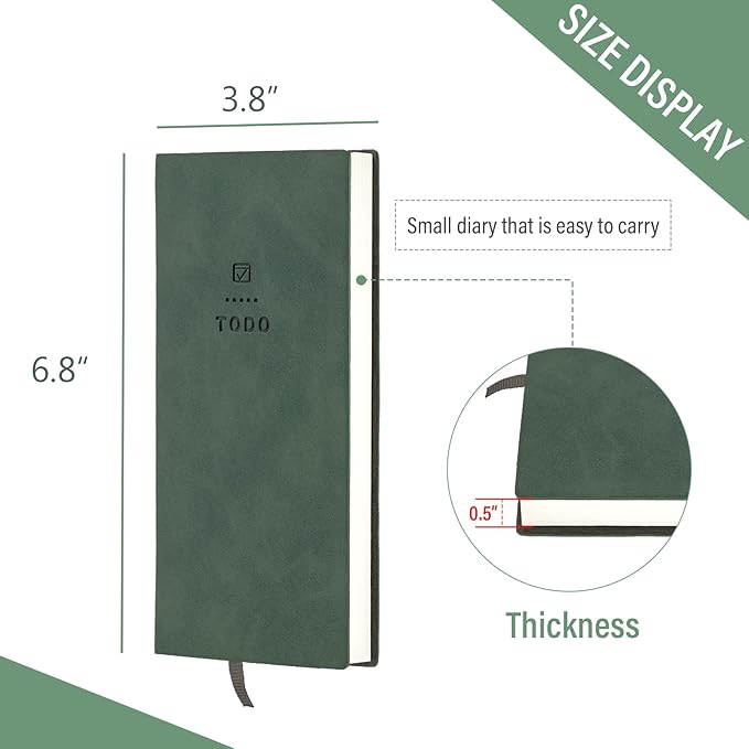 to Do List Notebook 196 Pages Daily to Do List Notepad for Work Pocket to Do List Undated Daily Planner Small Checklist Notebook