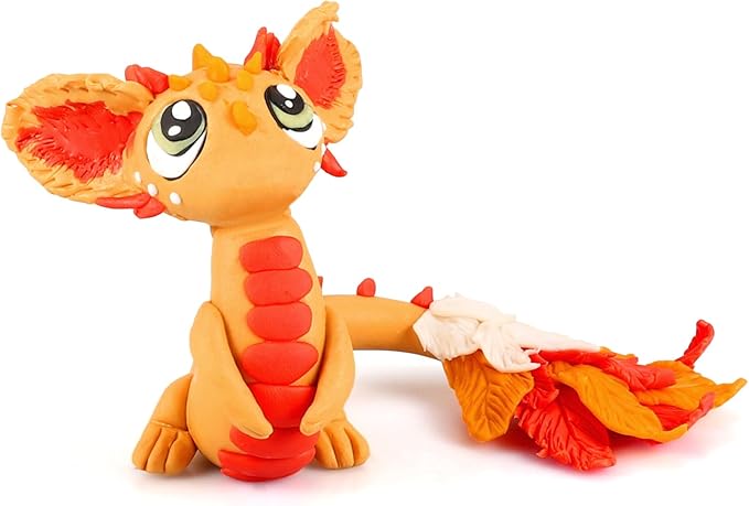 CiaraQ Polymer Clay 28 Colors Starter Kit - Oven Bake Modeling Clay for Kids & Artists, Non-Sticky DIY Clay with Sculpting Tools, Fun Gift for Children Ages 4+, 1.7 lb