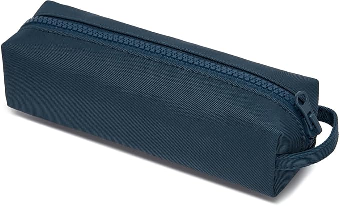 Pencil Case Soft School Pencil Pouch Bag for Easy Carry Stylish and Durable (Royal Blue)