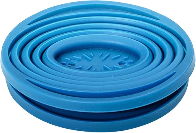 Collapsible Coffee Filter Silicone Coffee Maker Reusable Coffee Dripper For Hiking, Camping, Home, Office (Blue)