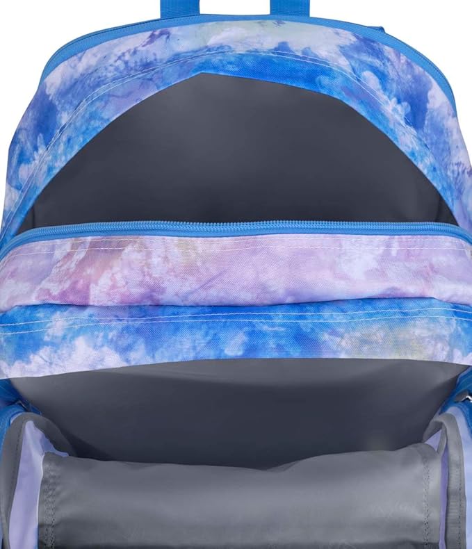 JanSport Laptop Backpack - Computer Bag with 2 Compartments, Ergonomic Shoulder Straps, 15” Laptop Sleeve, Haul Handle - Book Rucksack - Batik Wash