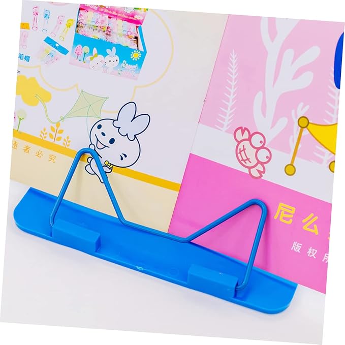 Holibanna 2pcs Adjustable Book Holder Stand Book Reading Bracket Multi-Purpose Reading Shelf for Home Office Dorm