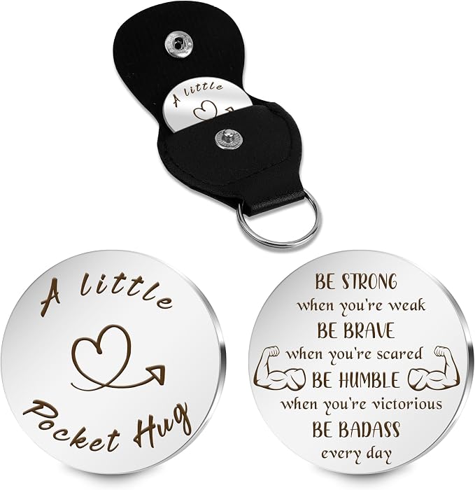 Pocket Hug Token Valentines Day Gifts For Him Graduation Gifts Back To School Gifts 2026 Eatser Basket Stuffer Keepsake