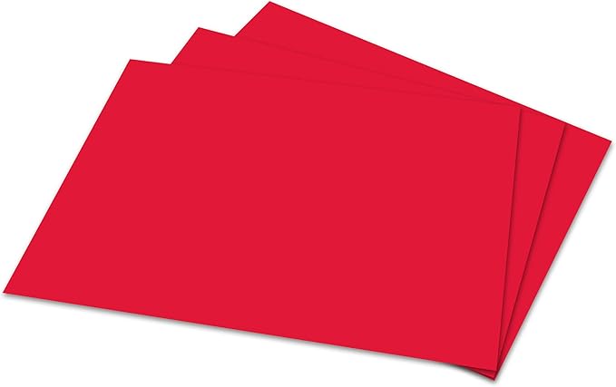 Memo Sheets, 4 X 6 Inches, 500 Sheets Per Pack. (Red)