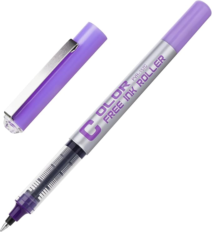EYEYE 10 Pack Multicolor Rollerball Pens, 0.7mm Medium Point Roller Ball Pens, Liquid Ink Pen Fine Point Smooth Writing Pens for Journaling, Note Taking, Office & School Supplies