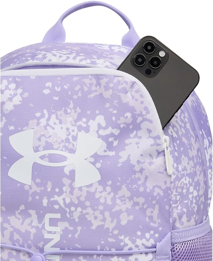 Under Armour Unisex Hustle Sport 6.0 Backpack, (539) Transparent/Transparent/White, One Size Fits Most