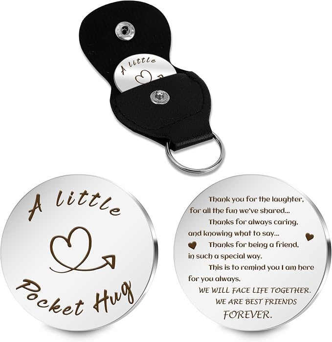 Pocket Hug Token Valentines Day Gifts For Him Graduation Gifts Back To School Gifts 2026 Eatser Basket Stuffer Keepsake