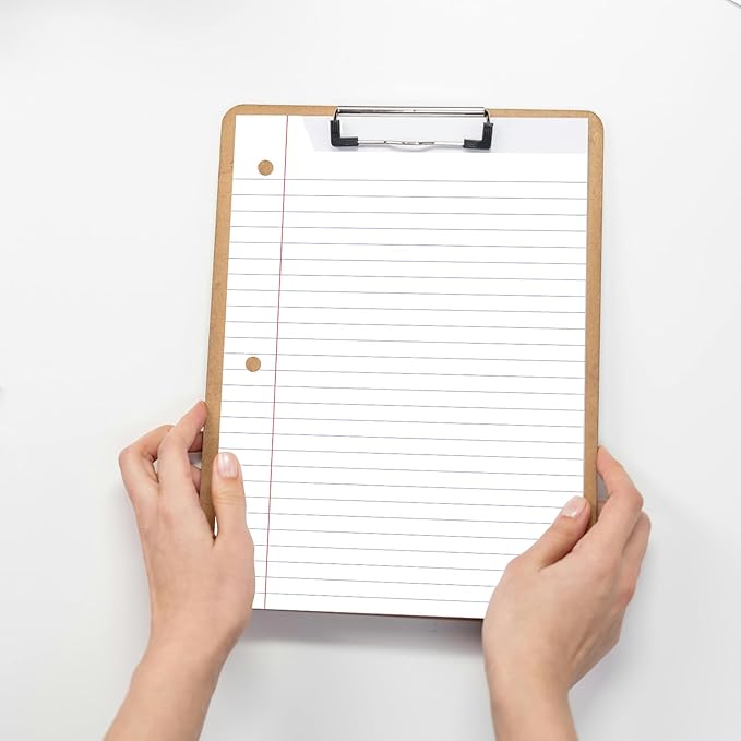 PARTH IMPEX Loose Leaf Paper, 450 Sheets, 3 Pack, 56 gsm, 8" x 10.5" Wide Ruled Filler Notebook Paper, 3 Hole Punched, 150 Sheets/Pack, Bulk Loose Leaf for 3 Ring Binders, White