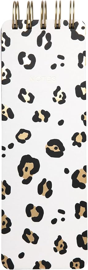 Eccolo Tall Spiral Memo Pad 300 Pages 150 Sheets List Notepad for Office