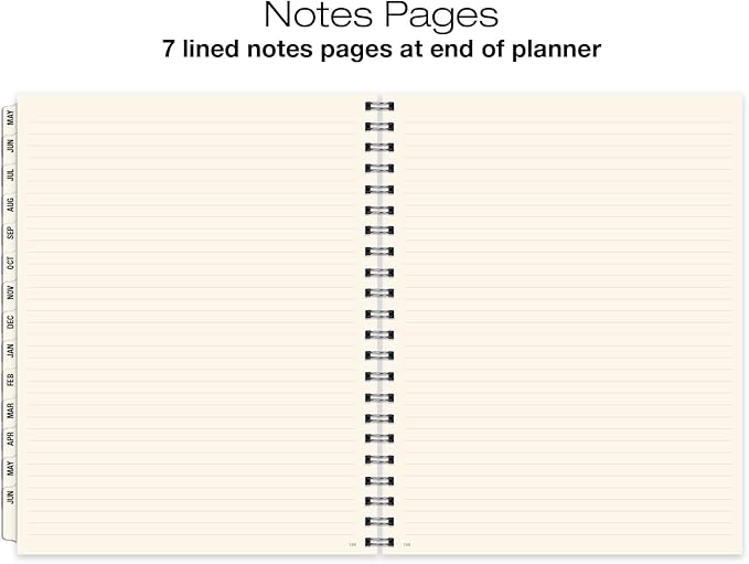 ESSENTIAL 2026-2027 Monthly & Weekly Planner with Tabs, 8.5"x11": 14 Months (May 2026 - June 2027), Professional, Simple, Easy-to-Use Design and Frosted Poly Cover for Extra Protection (Frosted)