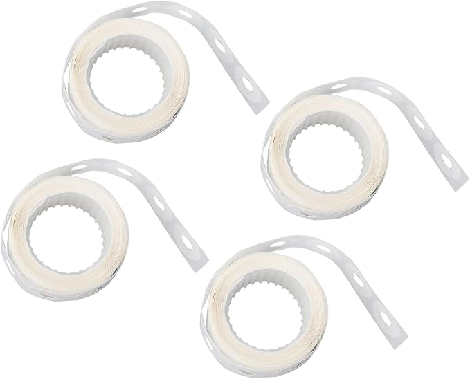 generic Hole Punch Reinforcement Labels, PVC Water Proof Stickers for Loose Leaf Paper Repair, with Double Sided Adhesive for DIY Projects