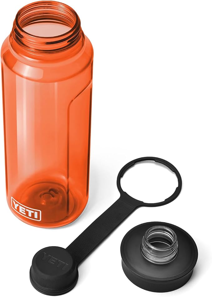 YETI Yonder Water Bottle with Yonder Tether Cap, Lightweight, Leakproof and BPA-Free