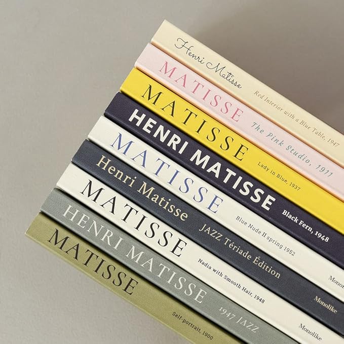 Monolike Henri Martisse Paperback Note Part.3 3p SET_Art design note, Mini note, Blank note, Notebook, 192 Pages, 4.13x6.69
