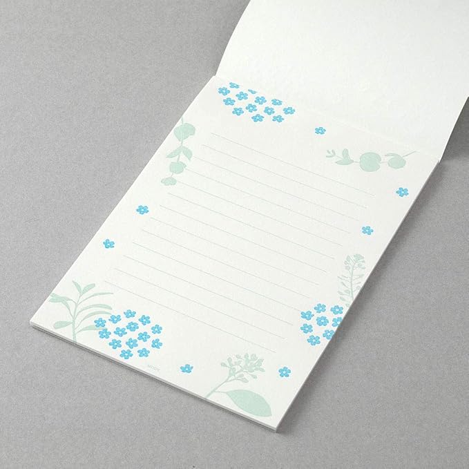 Midori Stationery Typography Scattered Floral Pattern 20559006