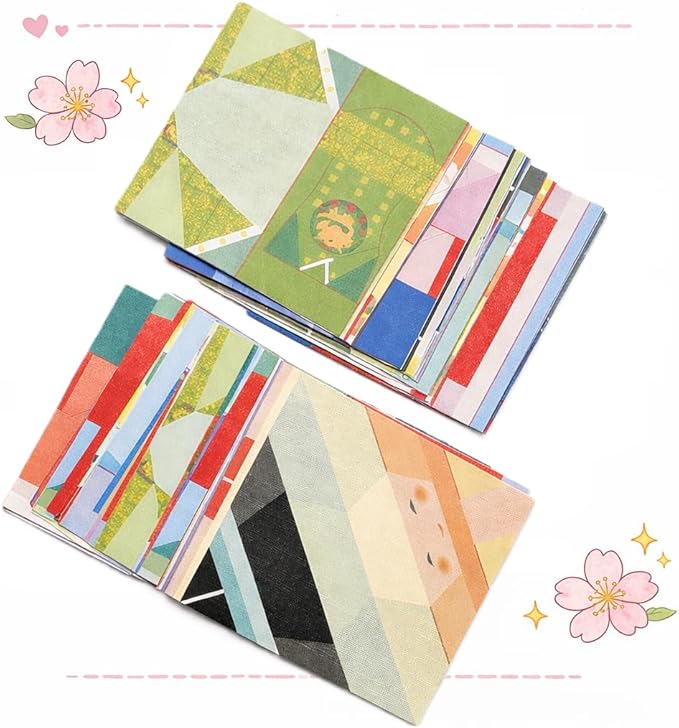 Korean Origami Kit for Kids & Adults – Traditional Hanbok Patterns, 96 Sheets, DIY Craft Gift + English Instructions