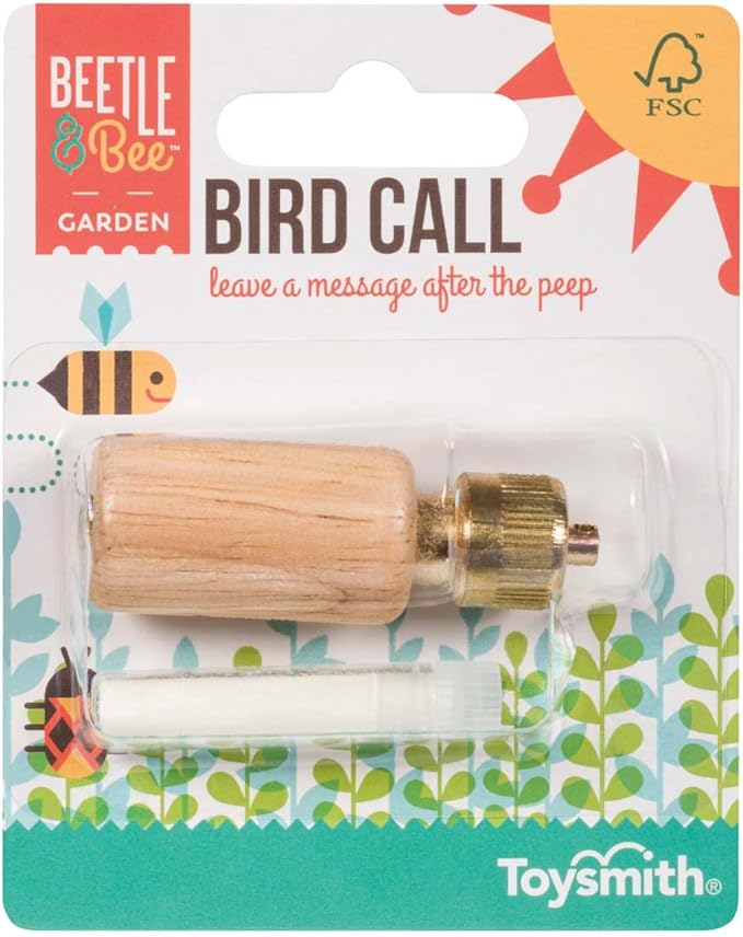 Toysmith Beetle & Bee Bird Call - FSC Certified, Outdoor Play for Children, Ages 5 and Up
