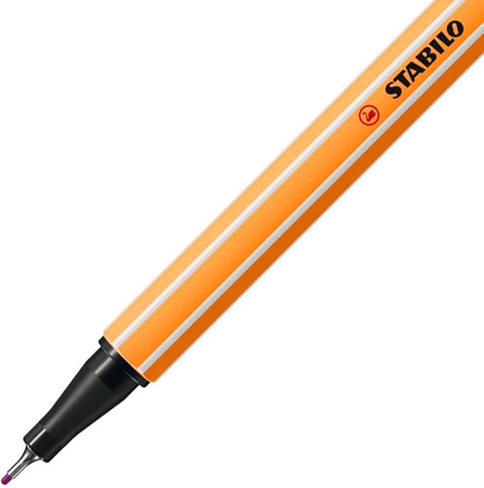 Fineliner - STABILO Point 88 Wallet of 10 Assorted Colours