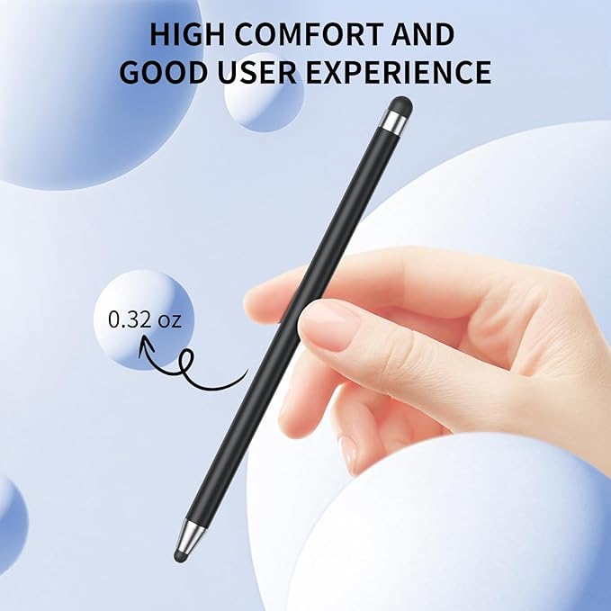 Stylus (10Pcs), Stylus Pen for Touchscreen, High Precision and Sensitivity Stylus Pen for Android Smartphone and Tablets, Compatible with Capacitive Touch Screen (Watermelon red)