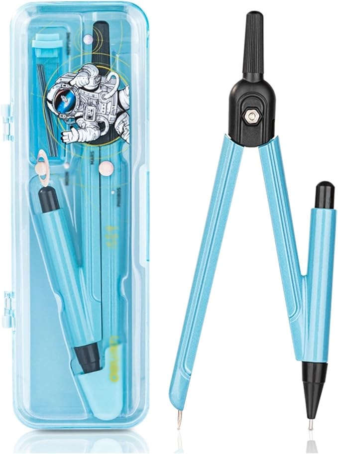 Drawing Compass Drafting Tools Student Math Geometry Compass and Pencil Arithmetic Geometry Set Compass Geometry Diagram Compass Collection Compass Compass Math Ruler Kit