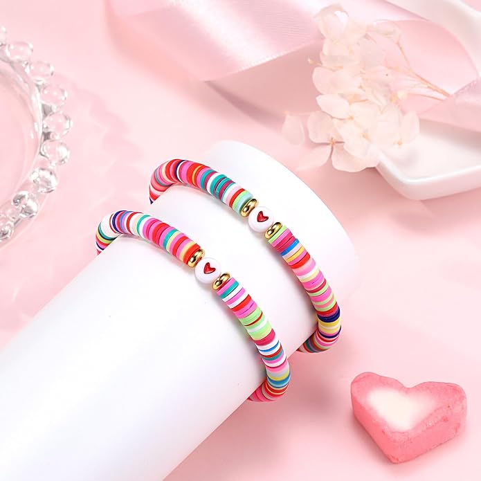 UPROMI First Day of Preschool/Kindergarten/1st Grade/2nd Grade/School Gift, Back to School Bracelet Mommy and Me Dad and Son