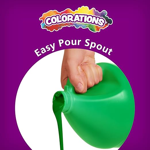 Colorations 1/2 Gallon Blue Simply Washable Tempera Paint (Item # HGWSTBL)