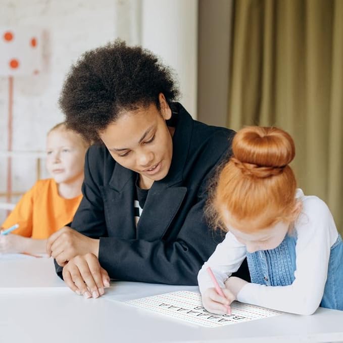 Small White Dry Erase Board for Kids 6pk. Double Sided Lapboard Mini Ideal Dry Erase Board Perfect for Homeschool Supplies, Office, Classroom