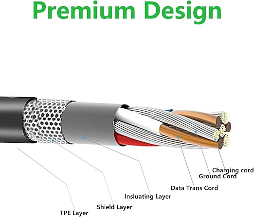 TI-84 Plus CE Charger: 5FT TI 84 Nspire Charging Cable for Texas Instruments TI-84 Plus C Silver Edition, TI-Nspire CX CAS II, TI-89 Titanium, TI-85 - USB Mini B Data Cord for Graphing Calculators