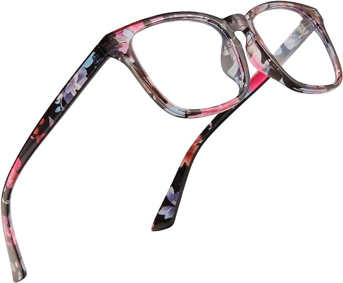 Reading Glasses for Women Men - Blue Light Blocking UV Filter Computer Readers,Anti Eyestrain Eyeglasses
