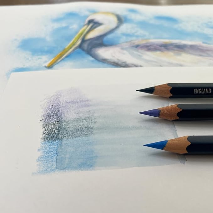 Derwent Colored Pencils, WaterColour, Water Color Pencils, Drawing, Art, Metal Tin, 36 Count (32885)