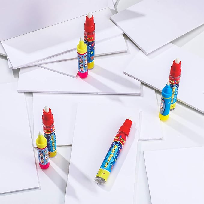 Outus 12 Pcs Water Drawing Doodle Pens, Replacement Water Markers Pens for Book Doodle Mat