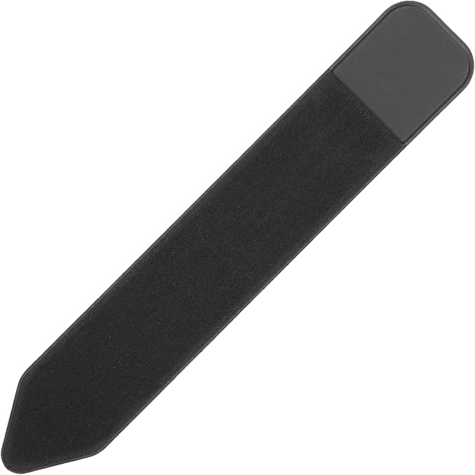 BoxWave Stylus Pouch Compatible with Boogie Board Blackboard Smart Scan Reusable Notebook - Stylus PortaPouch, Pen Stylii Holder Carrier Portable Self-Adhesive - Jet Black