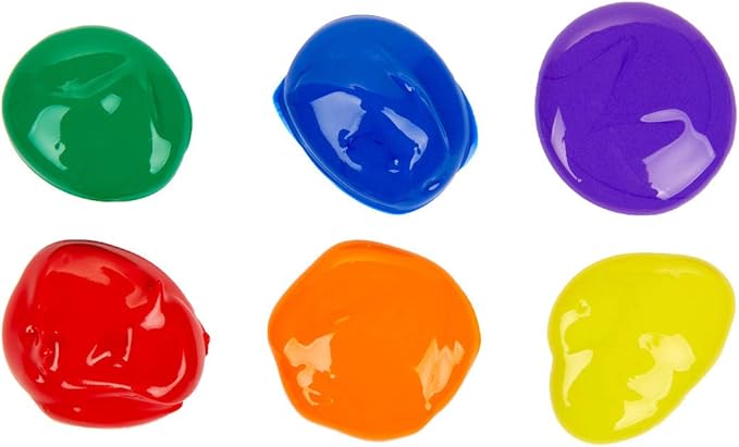 Crayola Washable Kids Paint, 6 Count, Kids At Home Activities, Painting Supplies, Gift, Assorted