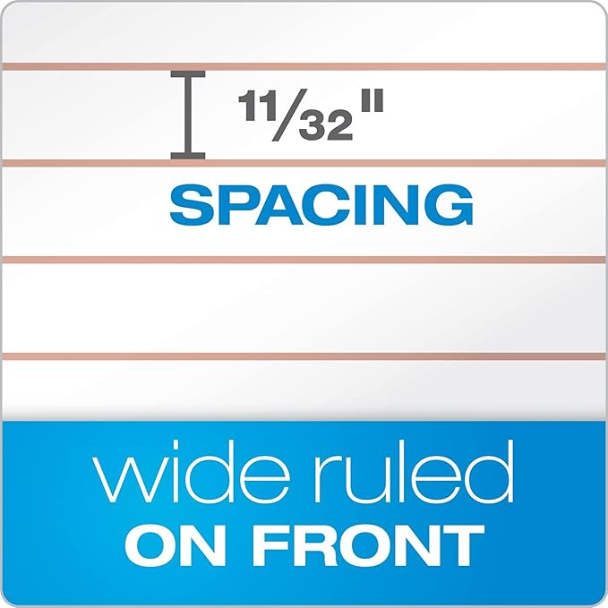 Ampad Gold Fibre Retro Pad,Wide Rule,8-1/2 x 11-3/4,White,70-Sheets/Pad (20-008R),(Pack of 12)