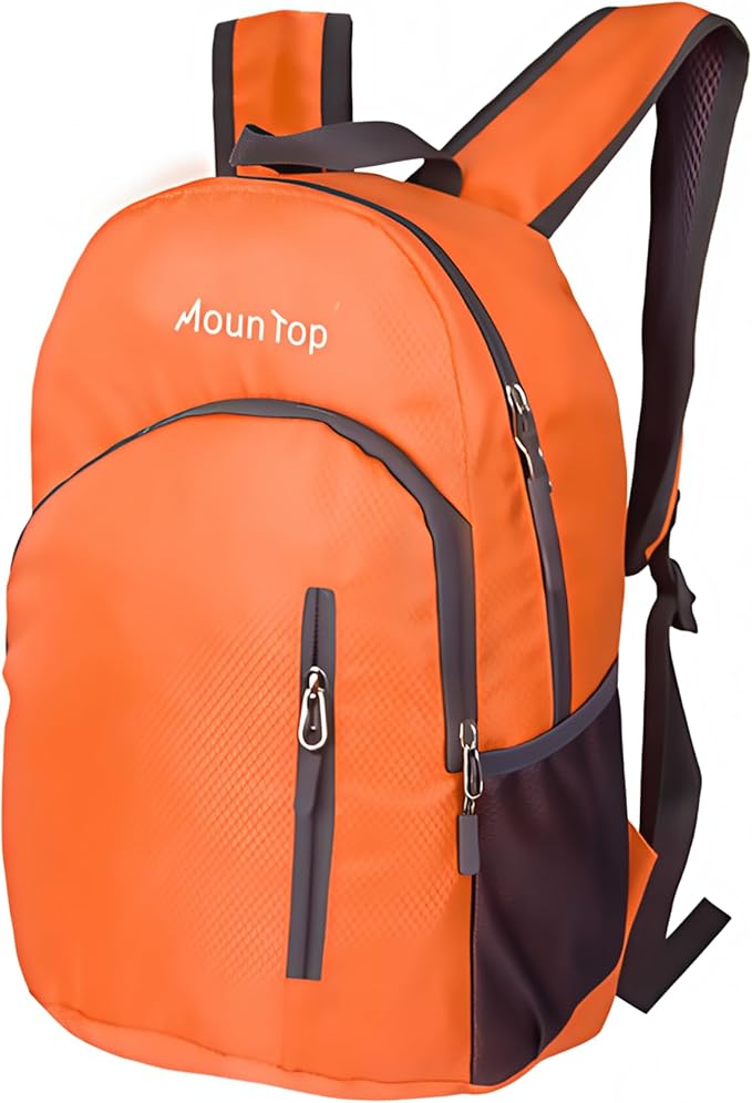 MounTop Outdoor Lightweight Foldable Water Resistant Backpack for Travel Hiking Riding
