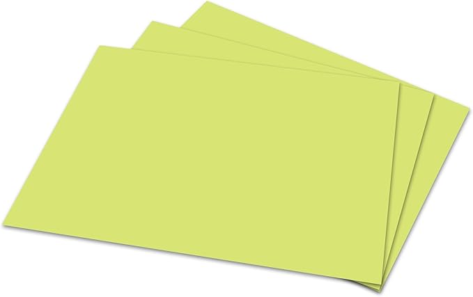 Memo Sheets, 4 X 6 Inches, 500 Sheets Per Pack. (Ultra Lime)