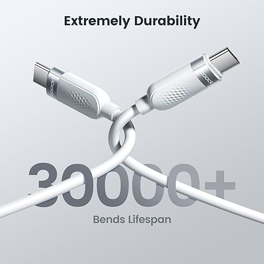 toocki USB C Cable [2Pack,6.6ft] 60W Fast Charging Type C Silicone Cord Compatible with iPhone 17 16 15 Pro Plus Pro Max Air, iPad Pro, Samsung Galaxy S24 S23, Switch, MacBook Air, Pixel