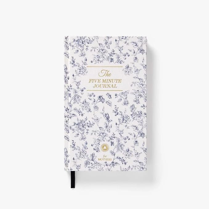 Intelligent Change Five Minute Journal For Mothers, Original Daily Gratitude Journal, Manifestation Journal for Mindfulness, Undated Daily Journal with Gold Foiling, Plastic-Free