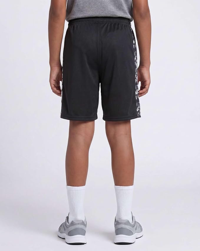 Real Essentials 5 Pack: Boys' Mesh Basketball Athletic Shorts with Pockets – Teen Kids Youth Quick Dry Soccer Running Gym