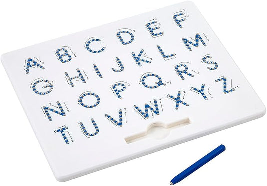 Fun Express 5" Uppercase Alphabet Magnetic Tracing Board