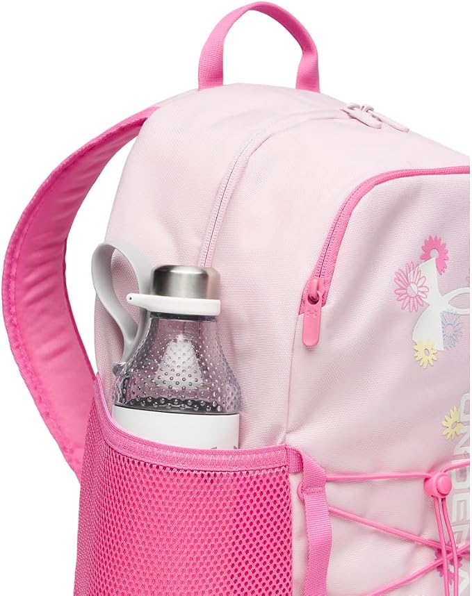 Under Armour Unisex Hustle Sport 6.0 Backpack, (647) Prime Pink/Pink Frenzy/White, One Size Fits Most